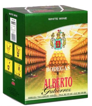 Bag-in-Box Weiß BiB Hijos de Alberto Gutiérrez 5,0 l