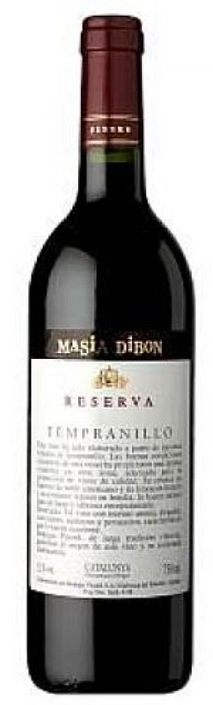 Pinord Tempranillo Reserva Masia Dibon 2018