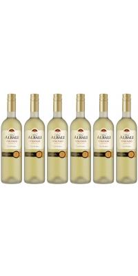 Vina Albali Blanco Afrutado Airen Semi-Dulce 2023 im 12er Pack