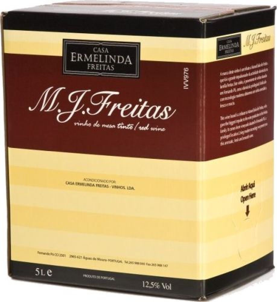 Ermelinda Freitas M. J. Freitas Tinto 5,0 l Bag in Box BIB