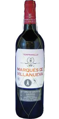 Grandes Vinhos Marques de Villanueva Tempranillo DOP 2019 *12er